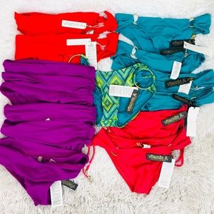 14 x PAIRS All NWT New w/ Tags Vitamin A Bikini Bottoms. Great for reseller